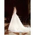 ZM16027 последние белое свадебное платье-линии сексуальные женщины платье Новый дизайнер свадебное платье поезд свадебное платье онлайн
